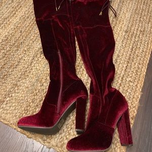 Over the knee boot